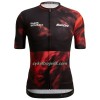 Cykeltøj + Cykelshorts Santini 2023 Paris-Roubaix Hell of the North Rød Sort